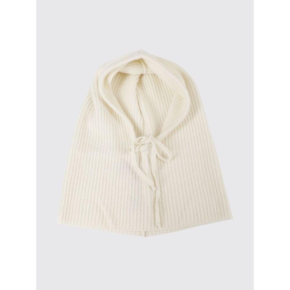 Federica Tosi Women Federica Tosi Minimal Design Ribbed Wool Balaclava